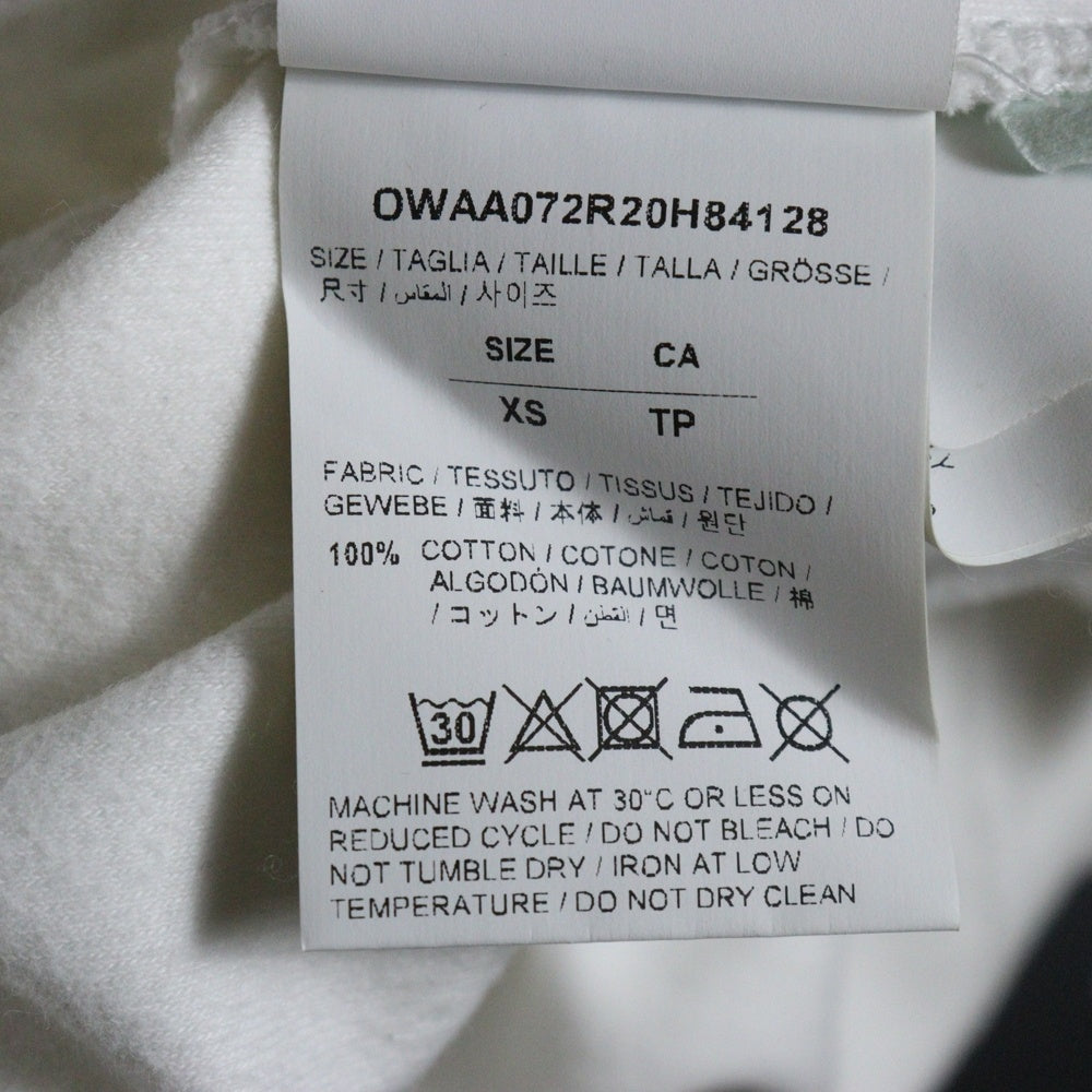OFF-WHITE(オフホワイト) 20SS Sweat T-Shirt 半袖Tシャツ ホワイト OWAA072R20H84128