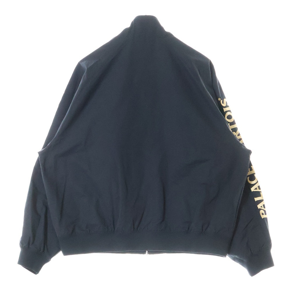 Palace Skateboards(パレススケートボーズ) STELLA ARTOIS MATCH JACKET ステラ アルトワ マッチジャケット ロゴ刺繍ナイロントラックジャケット ブラック