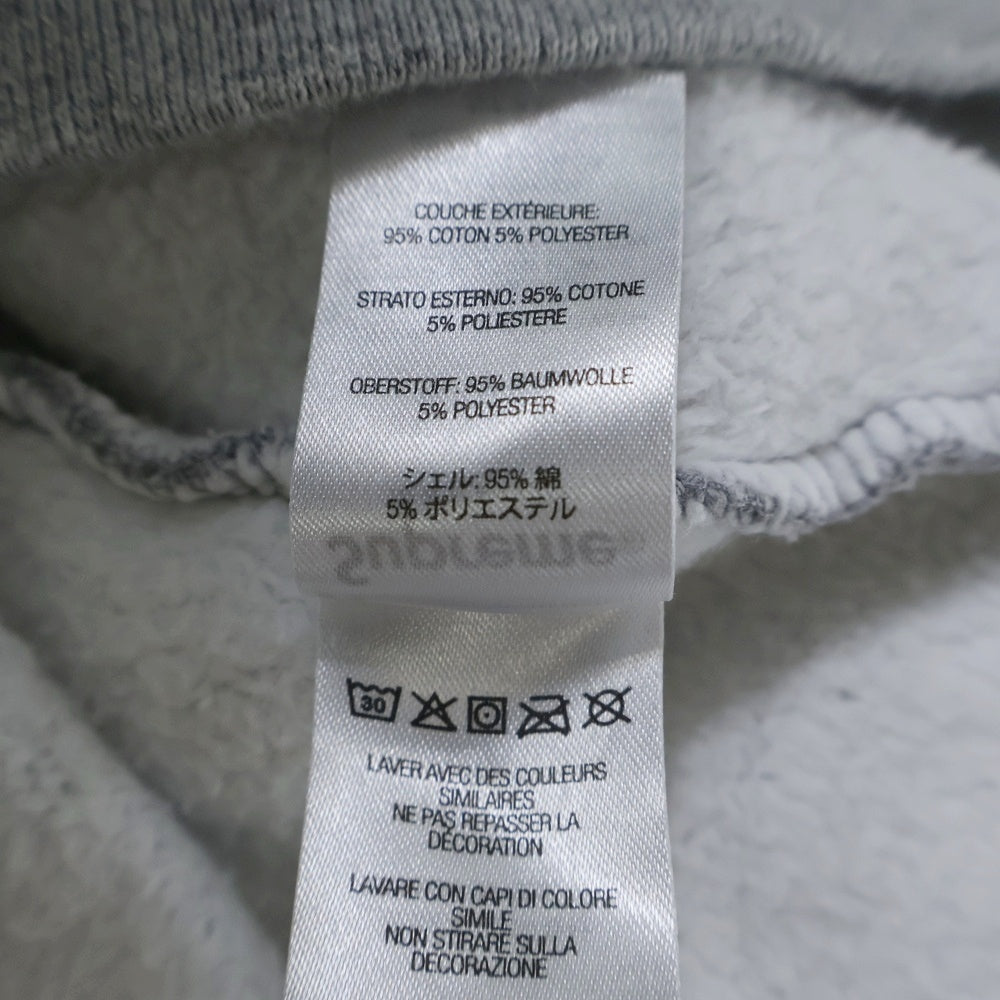 SUPREME(シュプリーム) 22AW Small Box Drawcord Zip Up Hooded Sweatshirt スモールボックスロゴ ドローコード ジップアップスウェットパーカー フーディー