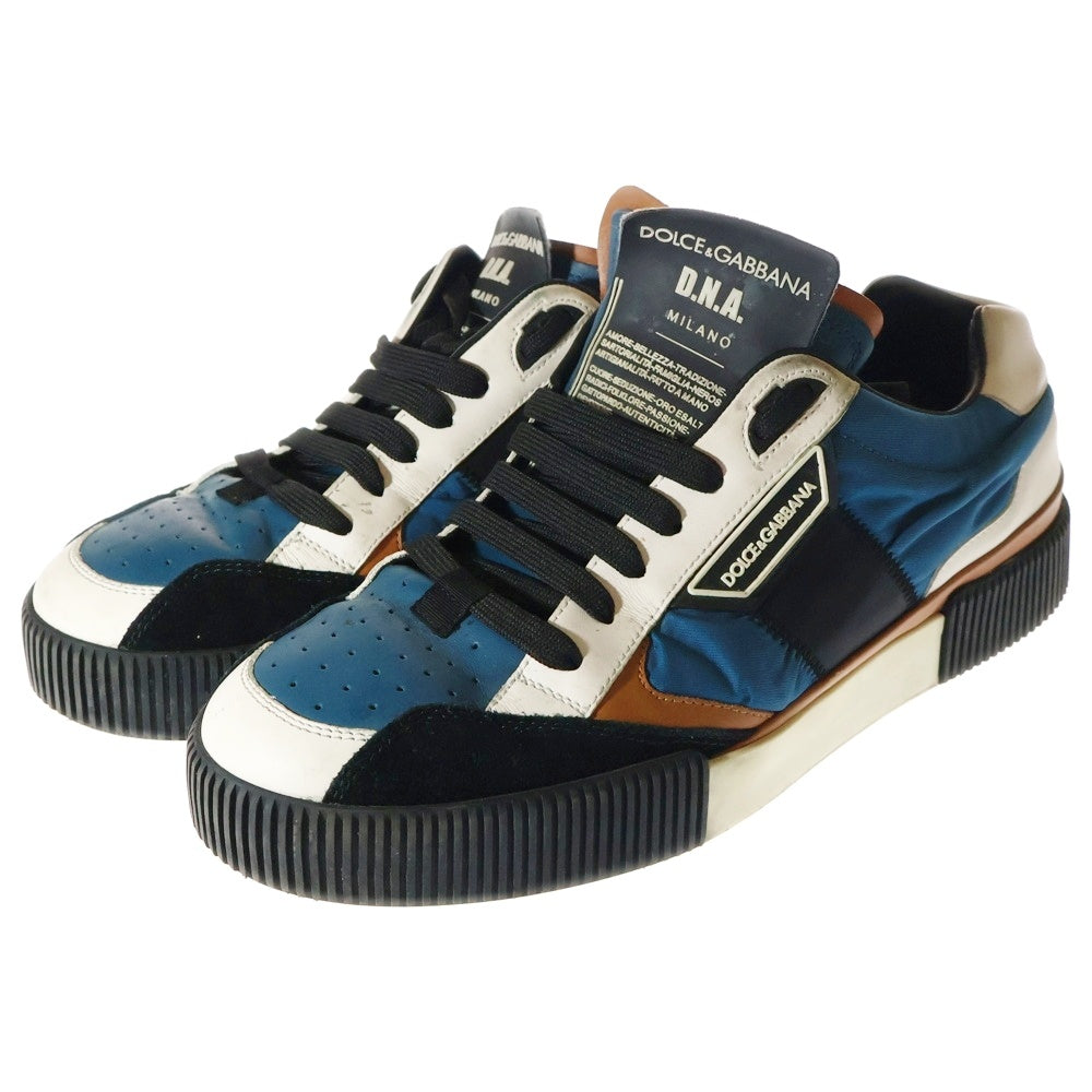 DOLCE & GABBANA(ドルチェアンドガッバーナ) マイアミ ローカットスニーカー ブルー