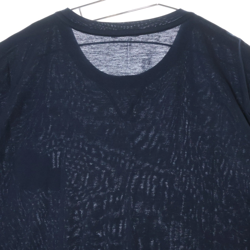 MONCLER(モンクレール) フロントロゴワッペン付き 半袖Tシャツ カットソー ブラック I10918C00058 8390Y