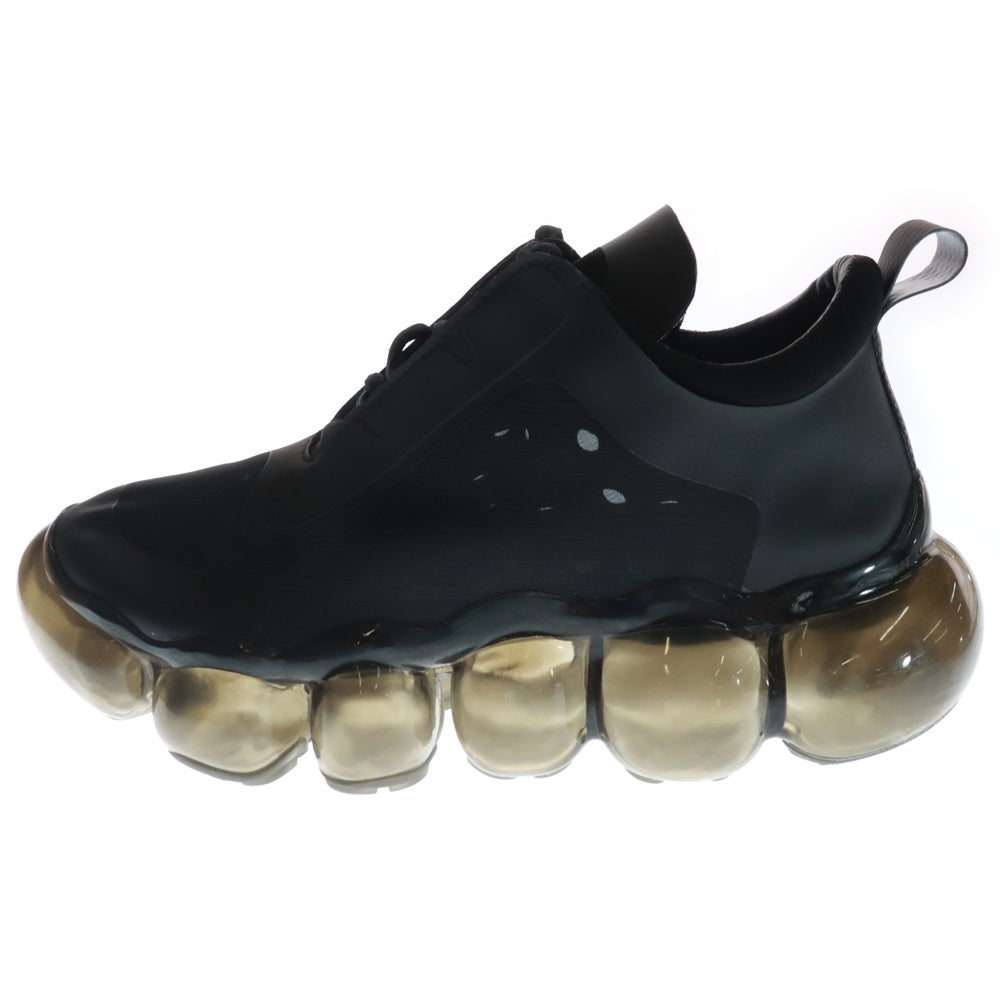 grounds(グラウンズ) JEWELRY LUCENT エアーソール メッシュ ローカットスニーカー ブラック