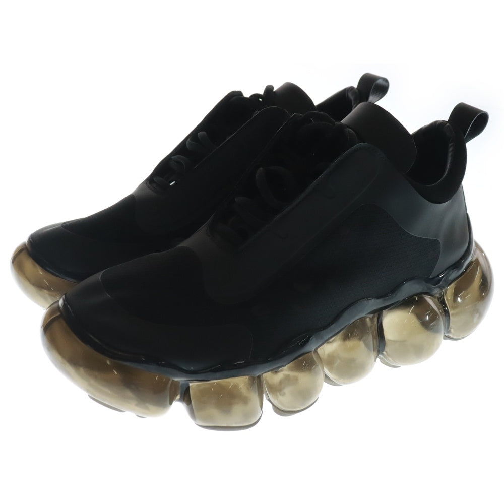 grounds(グラウンズ) JEWELRY LUCENT エアーソール メッシュ ローカットスニーカー ブラック