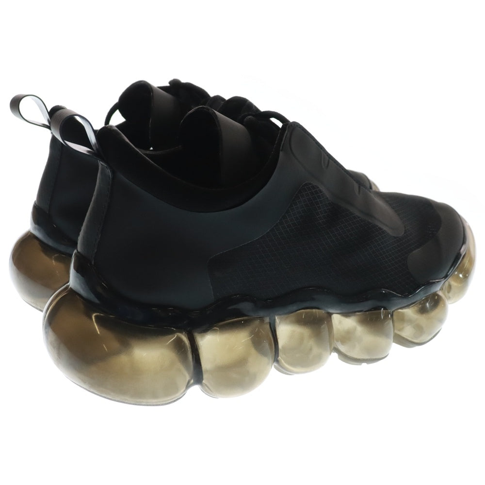 grounds(グラウンズ) JEWELRY LUCENT エアーソール メッシュ ローカットスニーカー ブラック