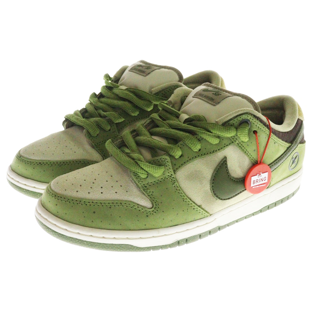 NIKE SB(ナイキエスビー) ×堀米雄斗 Yuto Horigome DUNK LOW ユウト ホリゴメ 抹茶 ダンク ローカットスニーカー グレー US8.5/26.5cm HF8022-300