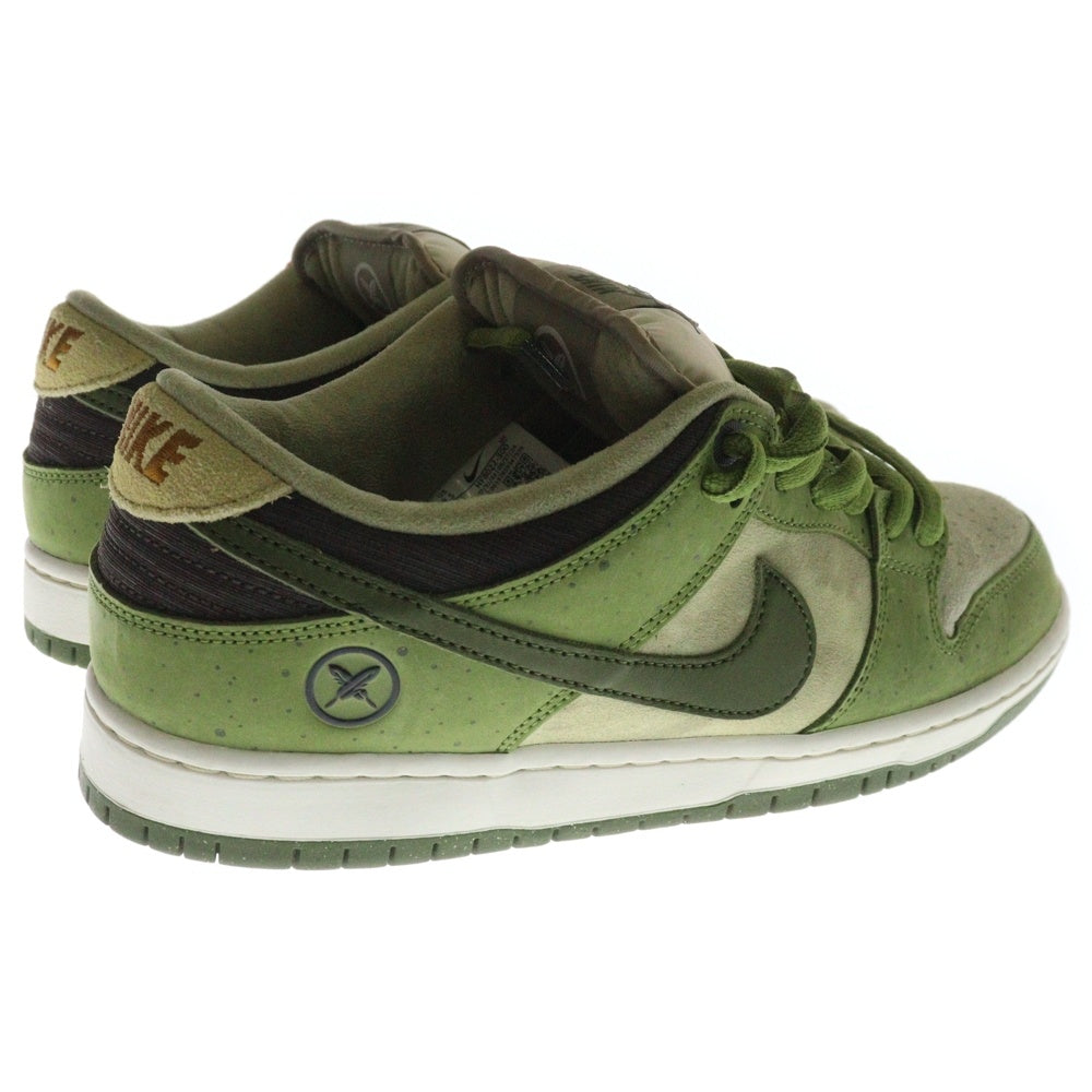 NIKE SB(ナイキエスビー) ×堀米雄斗 Yuto Horigome DUNK LOW ユウト ホリゴメ 抹茶 ダンク ローカットスニーカー グレー US8.5/26.5cm HF8022-300