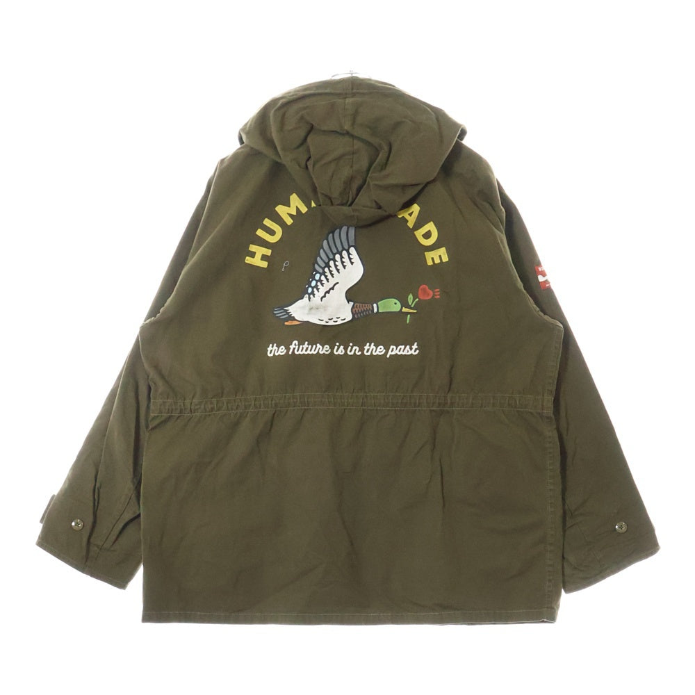 HUMAN MADE(ヒューマンメイド) MOUNTAIN PARKA ジップアップパーカー マウンテンパーカー フーディー ブラウン HM29JK025