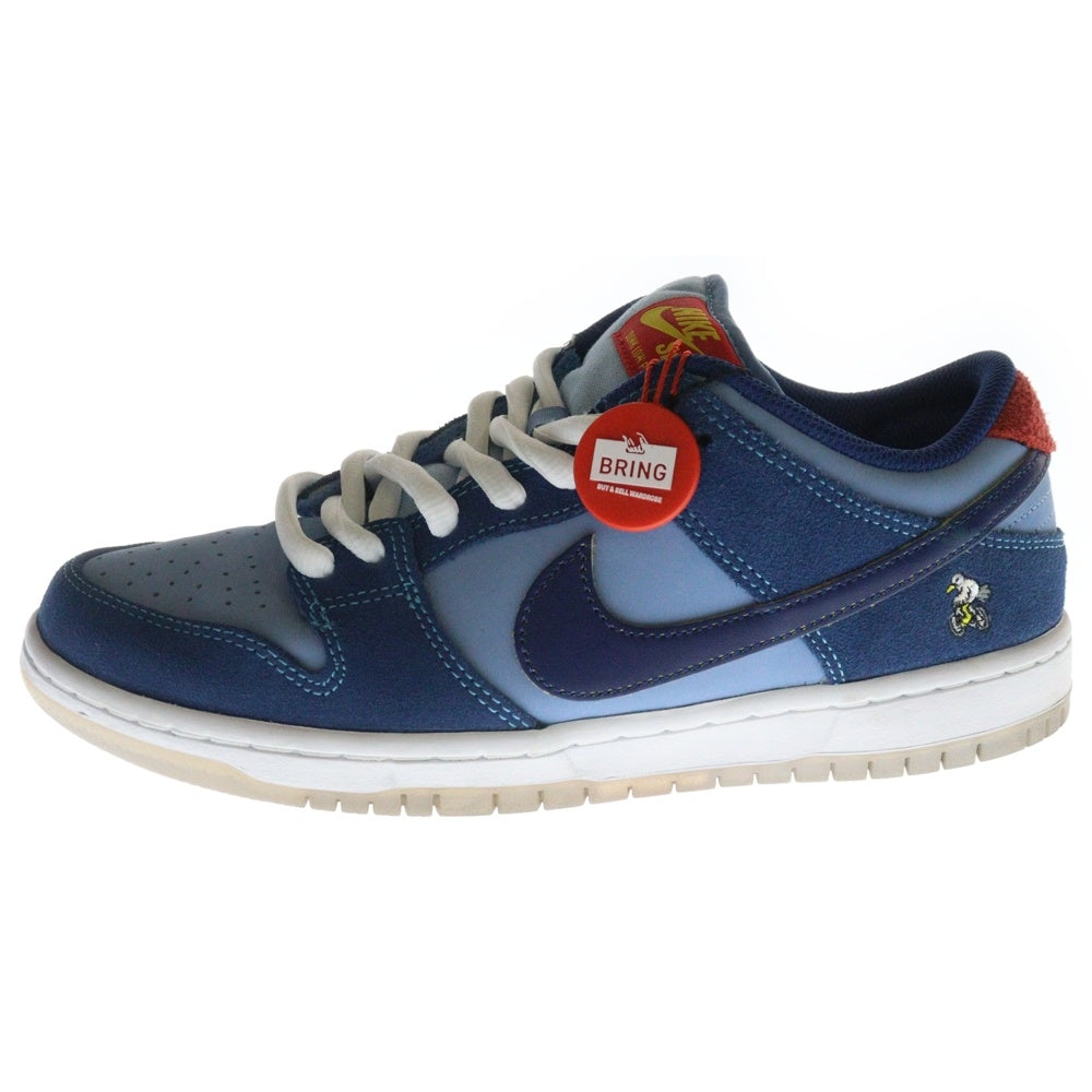NIKE SB(ナイキエスビー) ×Why So Sad? DUNK LOW ワイソーサッド ダンク ローカットスニーカー ブルー US8/26cm DX5549-400