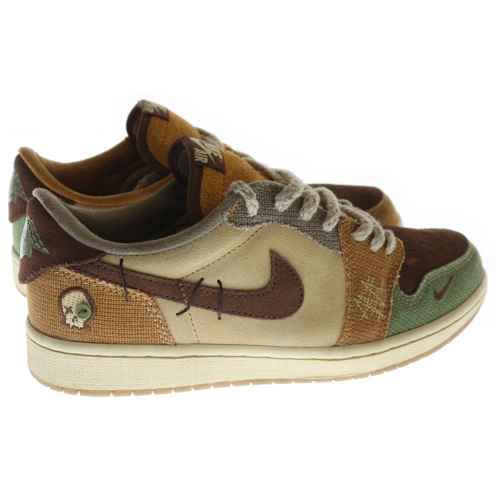 NIKE(ナイキ) ×Zion Williamson AIR JORDAN1 LOW OG ザイオン ウィリアムソン エアジョーダン1 ローカットスニーカー グリーン US9/27.0cm DZ7292-200