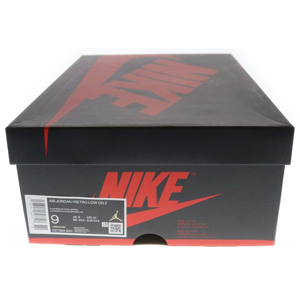 NIKE(ナイキ) ×Zion Williamson AIR JORDAN1 LOW OG ザイオン ウィリアムソン エアジョーダン1 ローカットスニーカー グリーン US9/27.0cm DZ7292-200