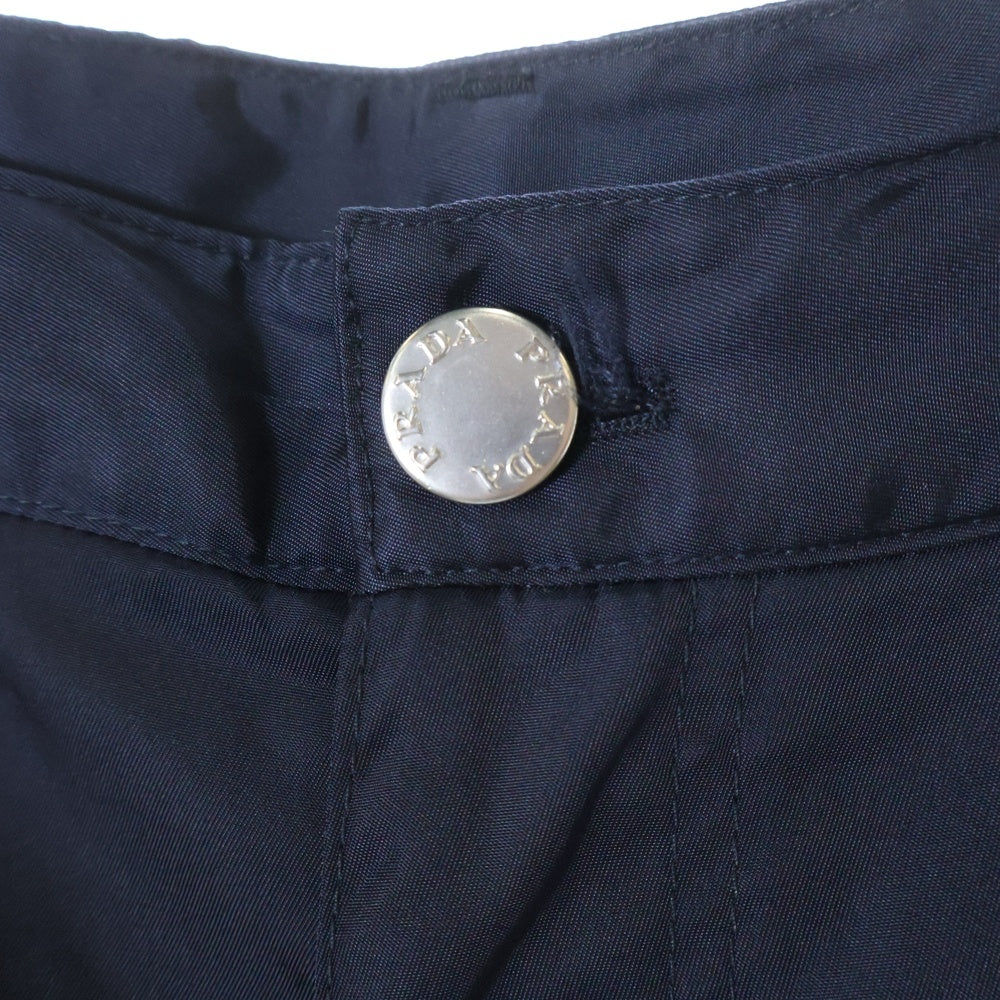 PRADA(プラダ) Re Nylon Pants トライアングルロゴ ナイロンハーフパンツ ショーツ ネイビー SPH277 S222 1WQ8