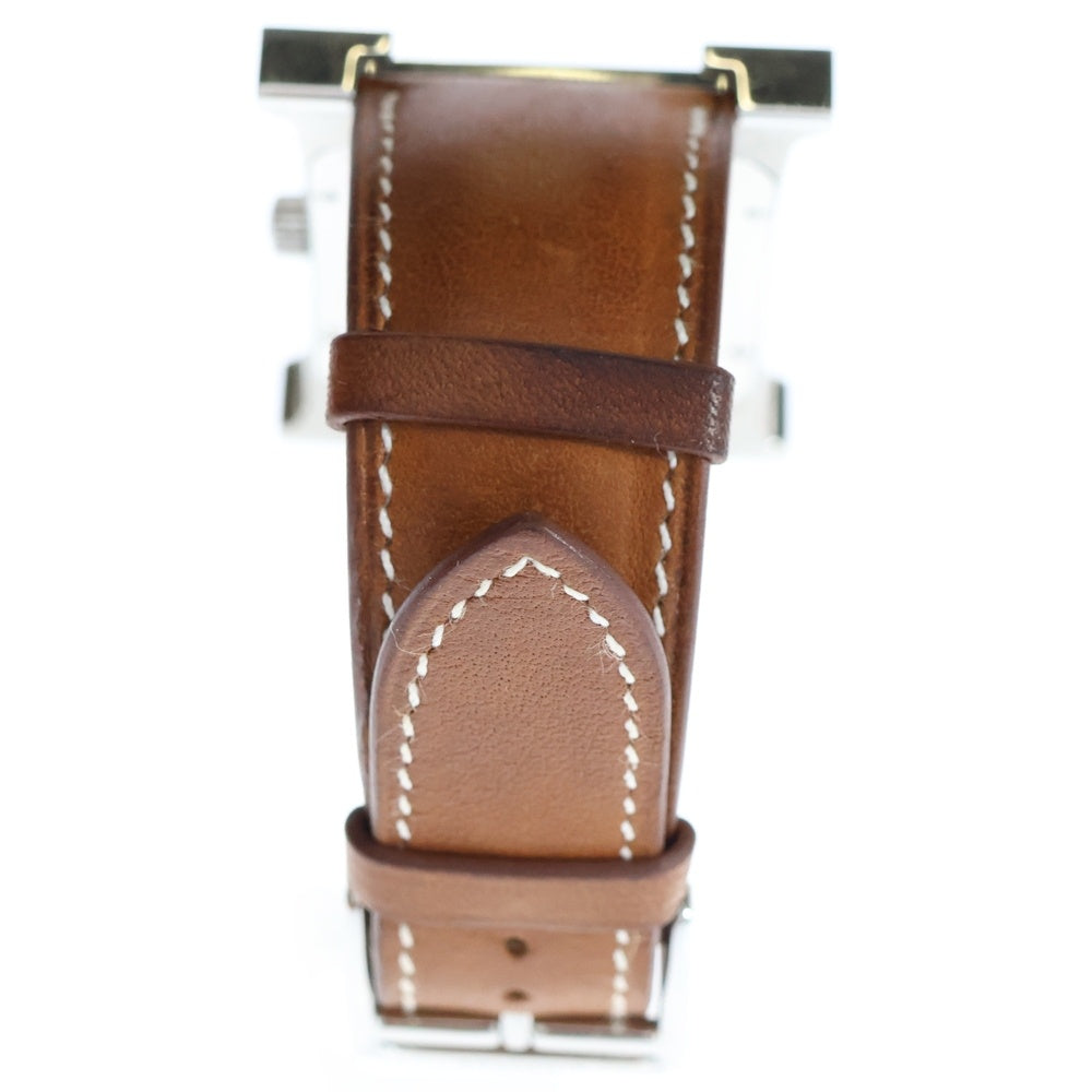 HERMES(エルメス) Heure H Hウォッチ クウォーツ腕時計 ブラウン
