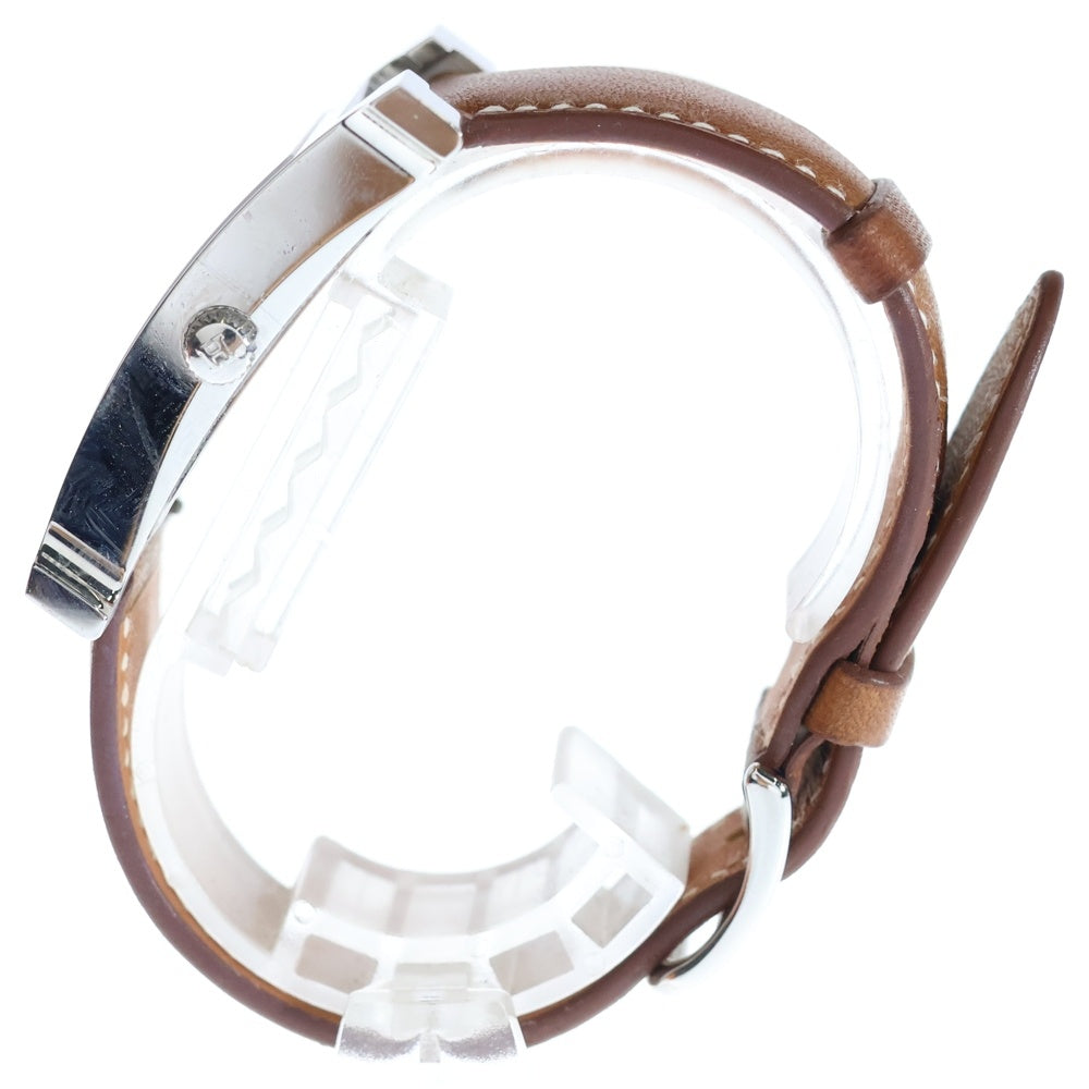 HERMES(エルメス) Heure H Hウォッチ クウォーツ腕時計 ブラウン