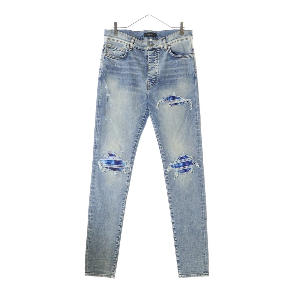 AMIRI(アミリ) MX1 Jean ダメージ加工 スキニーデニムパンツ ジーンズ インディゴ