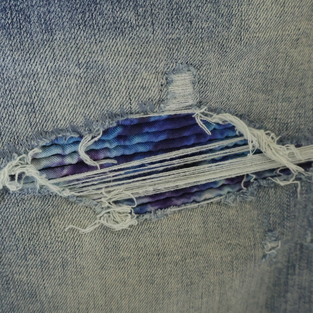 AMIRI(アミリ) MX1 Jean ダメージ加工 スキニーデニムパンツ ジーンズ インディゴ