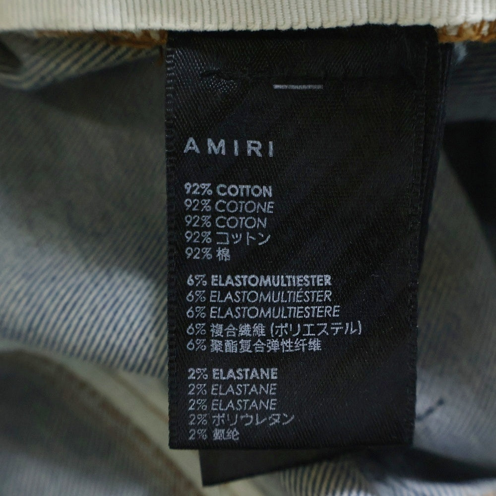 AMIRI(アミリ) MX1 Jean ダメージ加工 スキニーデニムパンツ ジーンズ インディゴ