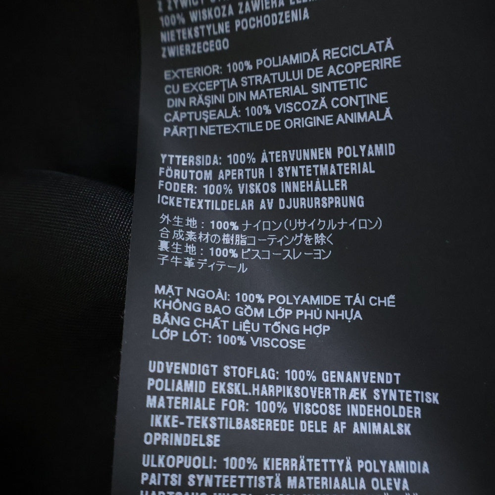 PRADA(プラダ) Re-Nylon Mini Dress リナイロン トライアングルロゴ ミニドレス レディース ブラック 230691 S231 1WQ8