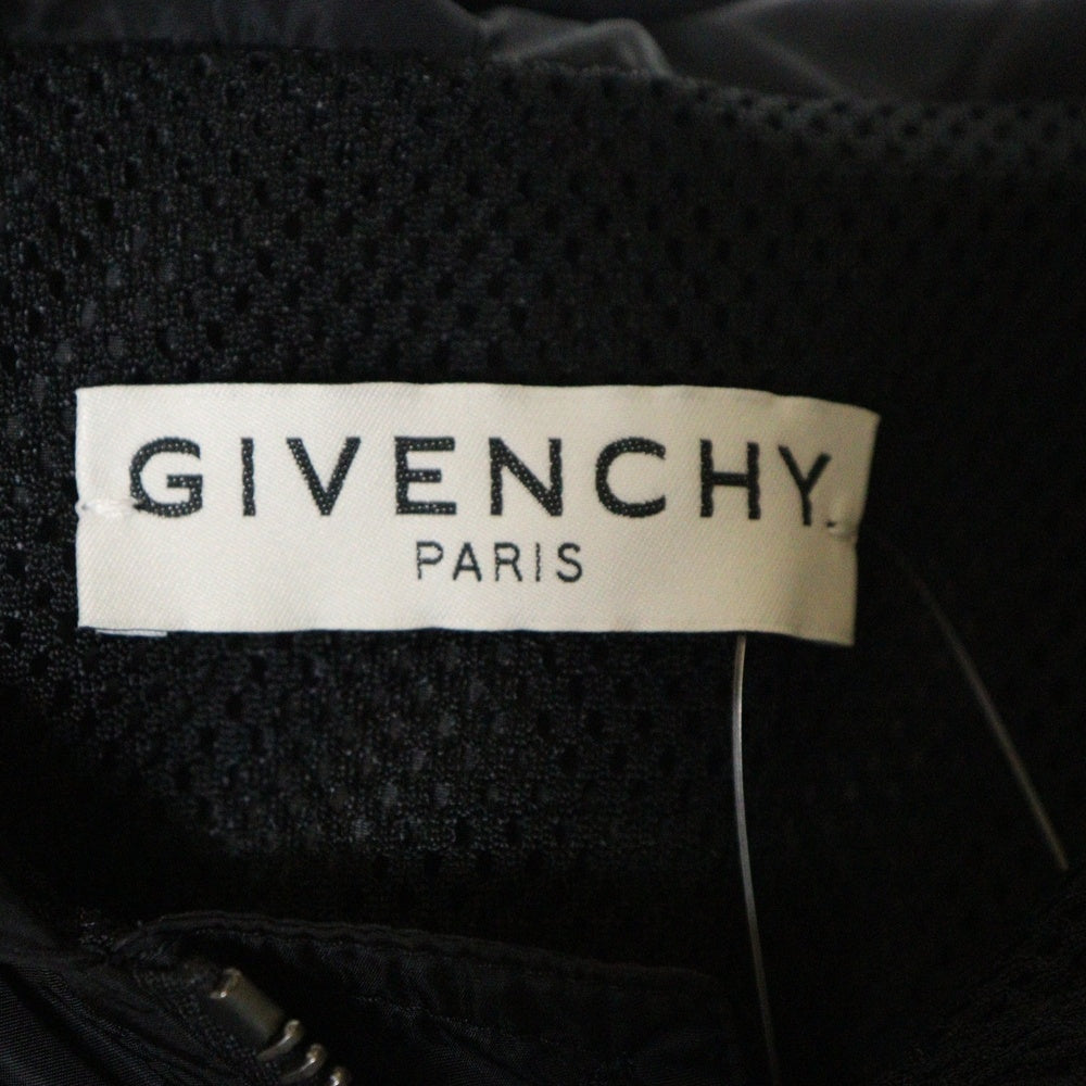 GIVENCHY(ジバンシィ) NYLON HOODED JACKET ナイロン フードジャケット ブラック/ホワイト BM00C412VH