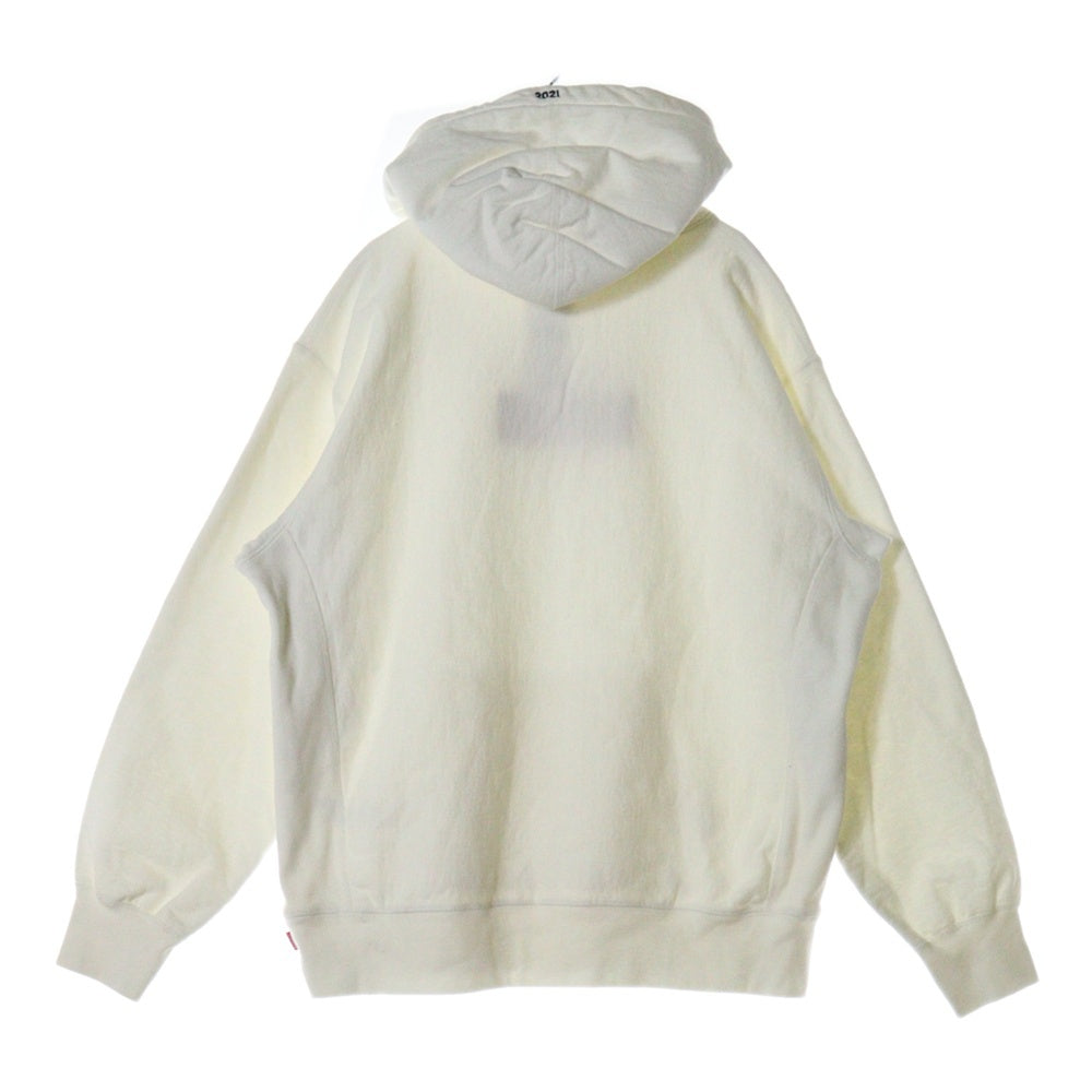 SUPREME(シュプリーム) 21AW Box Logo Hooded Sweatshirt ボックスロゴ プルオーバーフーディー パーカー ホワイト