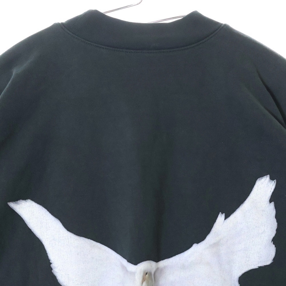 Yeezy Gap Engineered by Balenciaga(イージー ギャップ エンジニアードバイ バレンシアガ) プリントデザイン オーバーサイズ 半袖Tシャツ カットソー ブラック