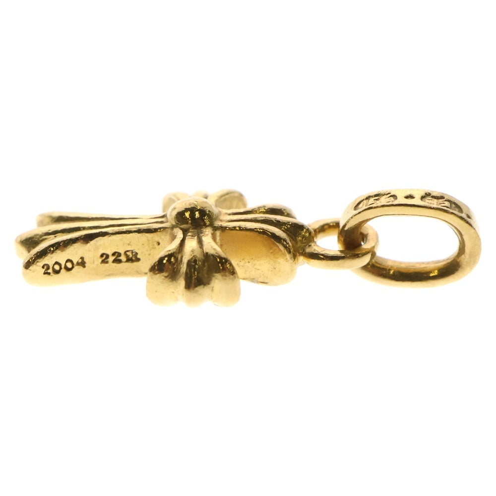 CHROME HEARTS(クロムハーツ) 22K CRS BBYFAT P/DIA ベイビーファットクロス PAVEダイヤ ペンダントトップ ゴールド BCA035