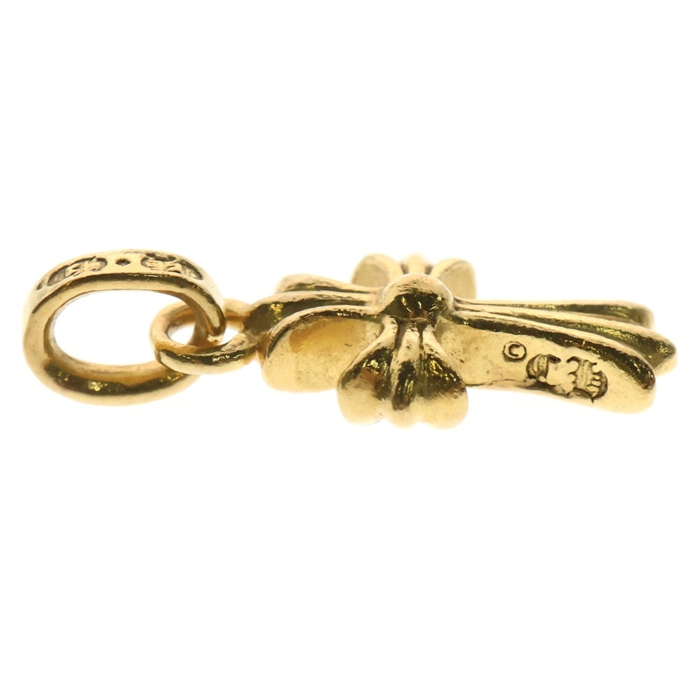 CHROME HEARTS(クロムハーツ) 22K CRS BBYFAT P/DIA ベイビーファットクロス PAVEダイヤ ペンダントトップ ゴールド BCA035