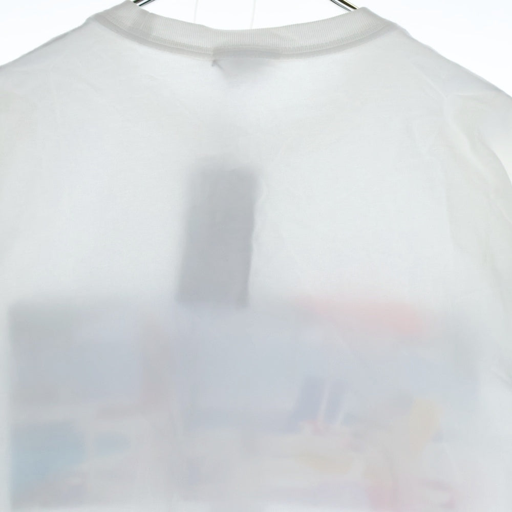 KITH(キス) 25SS x Scarface Just Us Tee×スカーフェイスコラボ フロントフォトプリント半袖Tシャツ ホワイト