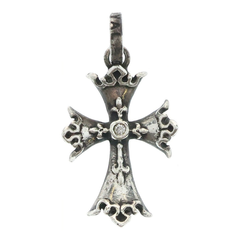 ROYAL ORDER(ロイヤルオーダー) CROSS CHARM クロスチャーム ネックレストップ シルバー