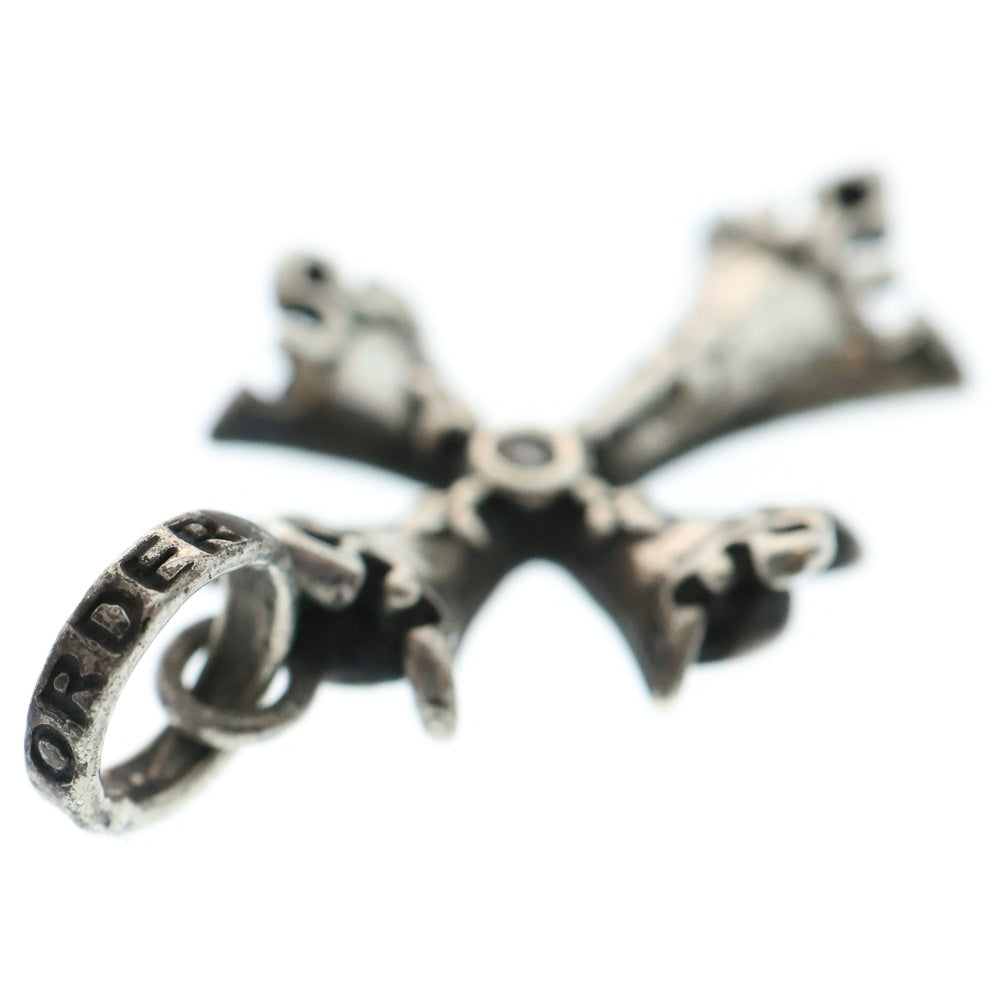 ROYAL ORDER(ロイヤルオーダー) CROSS CHARM クロスチャーム ネックレストップ シルバー