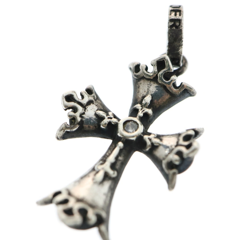 ROYAL ORDER(ロイヤルオーダー) CROSS CHARM クロスチャーム ネックレストップ シルバー