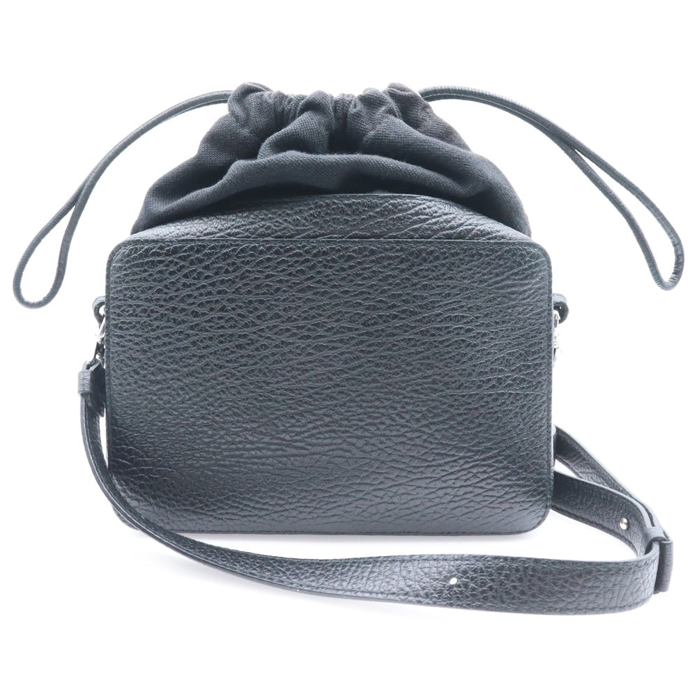 Martin Margiela(マルタンマルジェラ) 5AC ミディアム ショルダーバッグ ブラック SB1WG0018 P4348