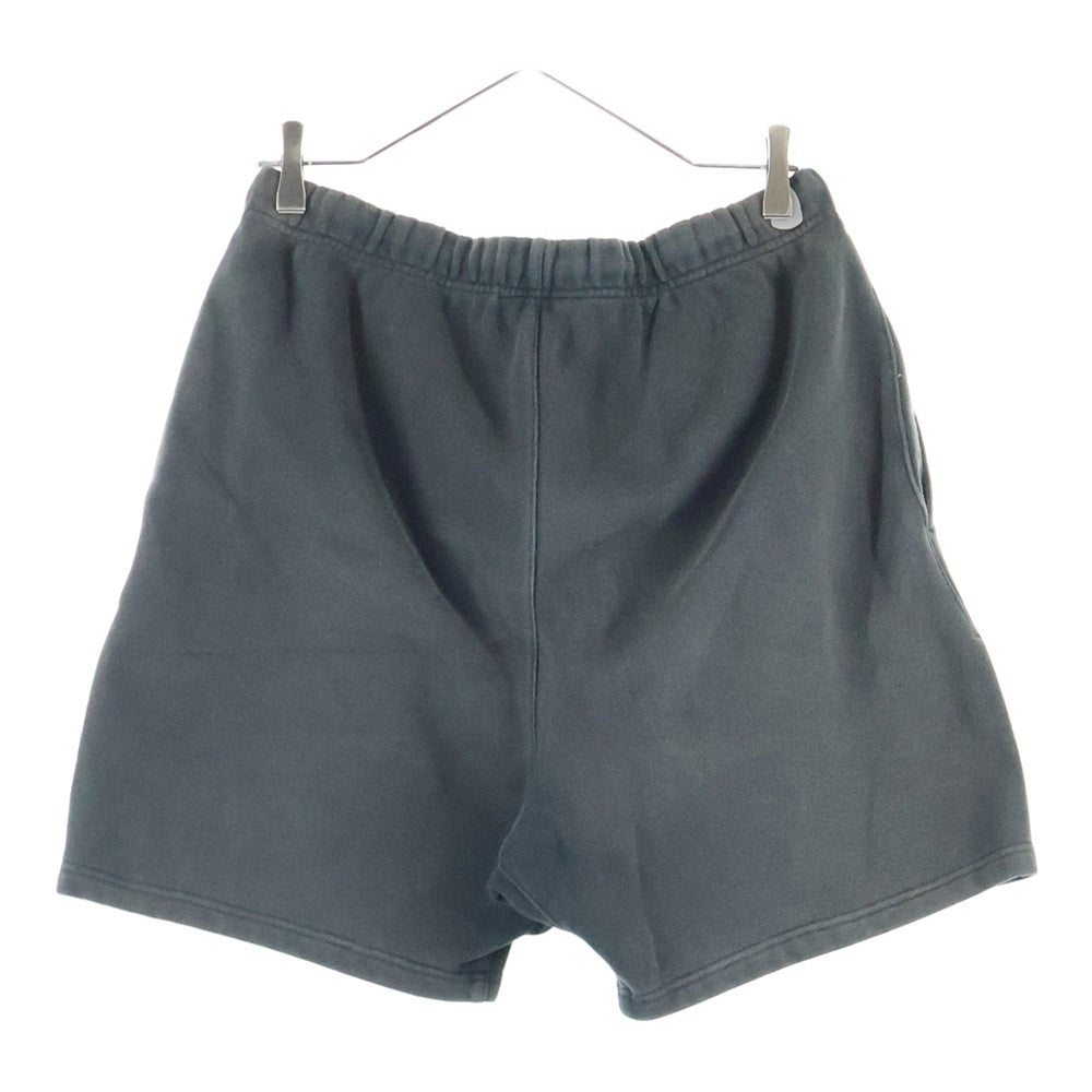 FEAR OF GOD ESSENTIALS(フィアオブゴッド エッセンシャルズ) Sweat Pants ラバーロゴ スウェット ショーツ ハーフパンツ ブラック