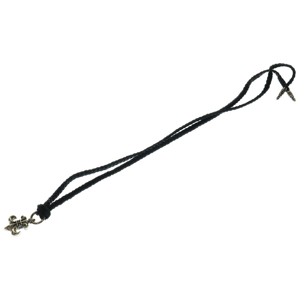 CHROME HEARTS(クロムハーツ) BS FLUER BSフレアペンダント シルバー ネックレストップ レザーブレイド シルバー