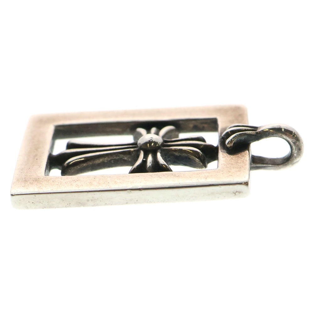 CHROME HEARTS(クロムハーツ) FRMD OPN BBYFAT フレームドオープンベイビーファット ペンダントトップ シルバー BCA274
