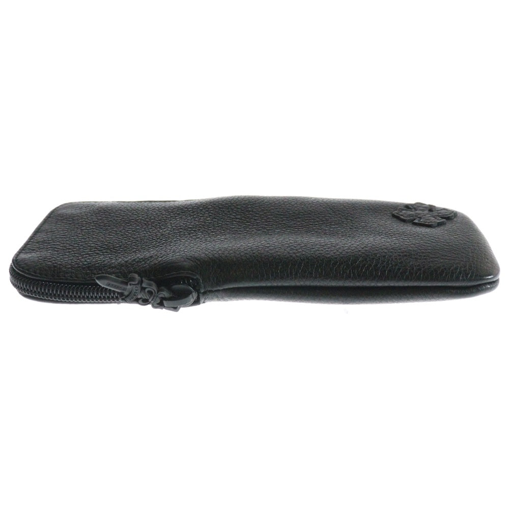 CHROME HEARTS(クロムハーツ) CASE ダガージップ アイウェアケース レザー眼鏡ケース ブラック
