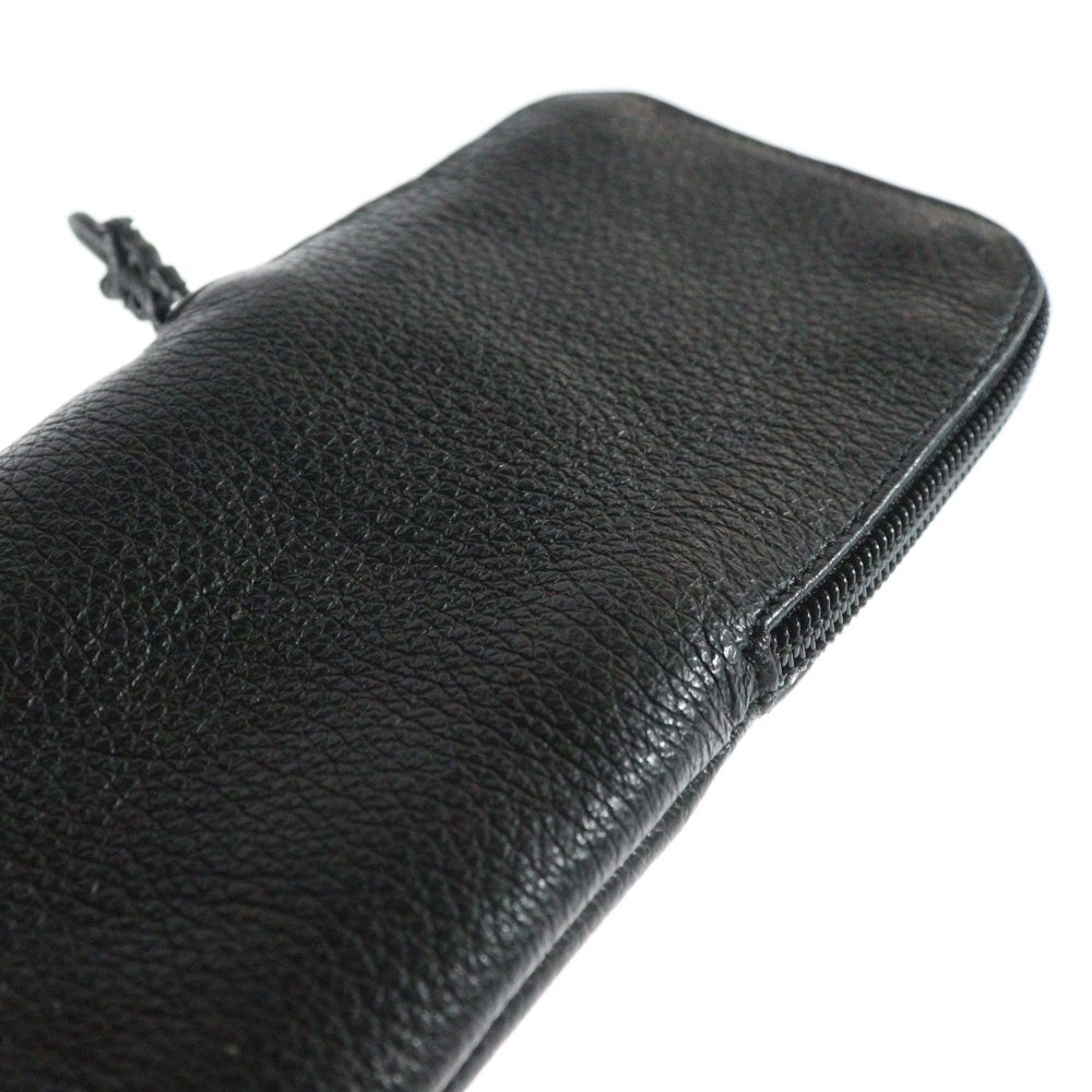 CHROME HEARTS(クロムハーツ) CASE ダガージップ アイウェアケース レザー眼鏡ケース ブラック