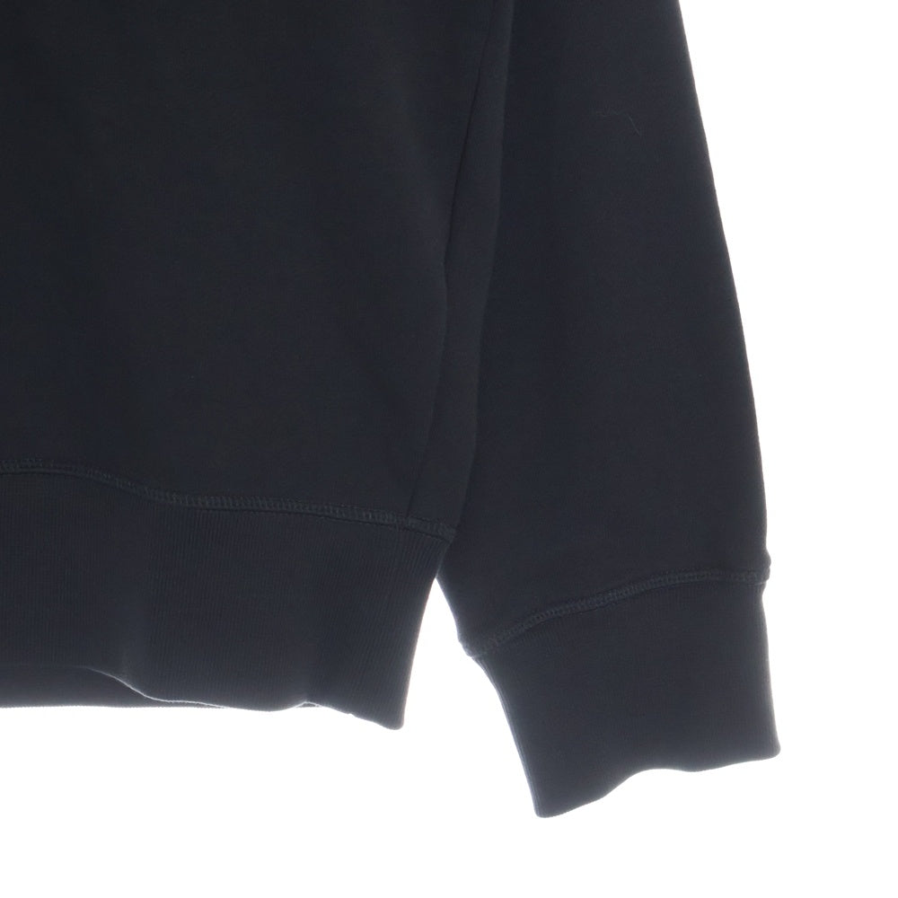 MONCLER GRENOBLE(モンクレールグルノーブル) MAGLIA CON CAPPUCCIO プルオーバースウェットパーカー フーディー ブラック I10978G00011 8098U