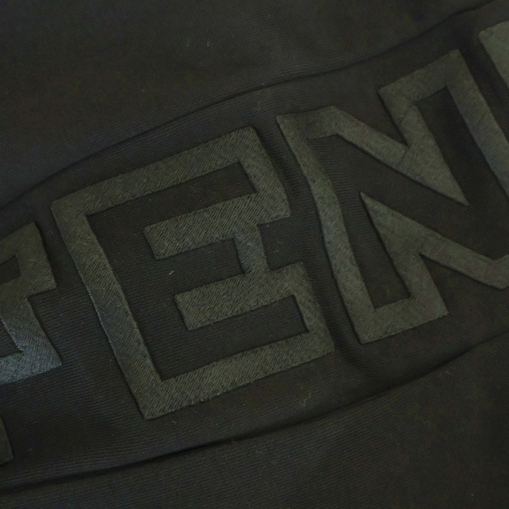 FENDI(フェンディ) ×MARC JACOBS サイドライン スウェットパンツ ジョガーパンツ ブラック FAB755