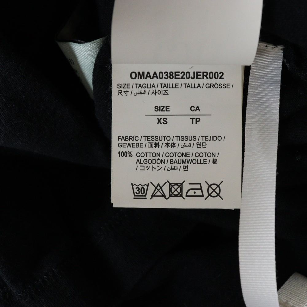 OFF-WHITE(オフホワイト) 20SS Marker Over T-Shirt オーバーサイズ半袖Tシャツ ブラック OMAA038E20JER002