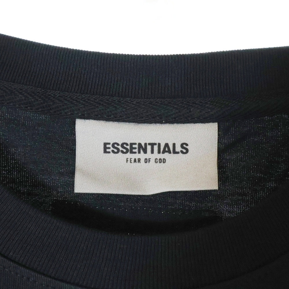 FEAR OF GOD ESSENTIALS(フィアオブゴッド エッセンシャルズ) S/S T-SHIRT バックラバーロゴ 半袖Tシャツ ブラック