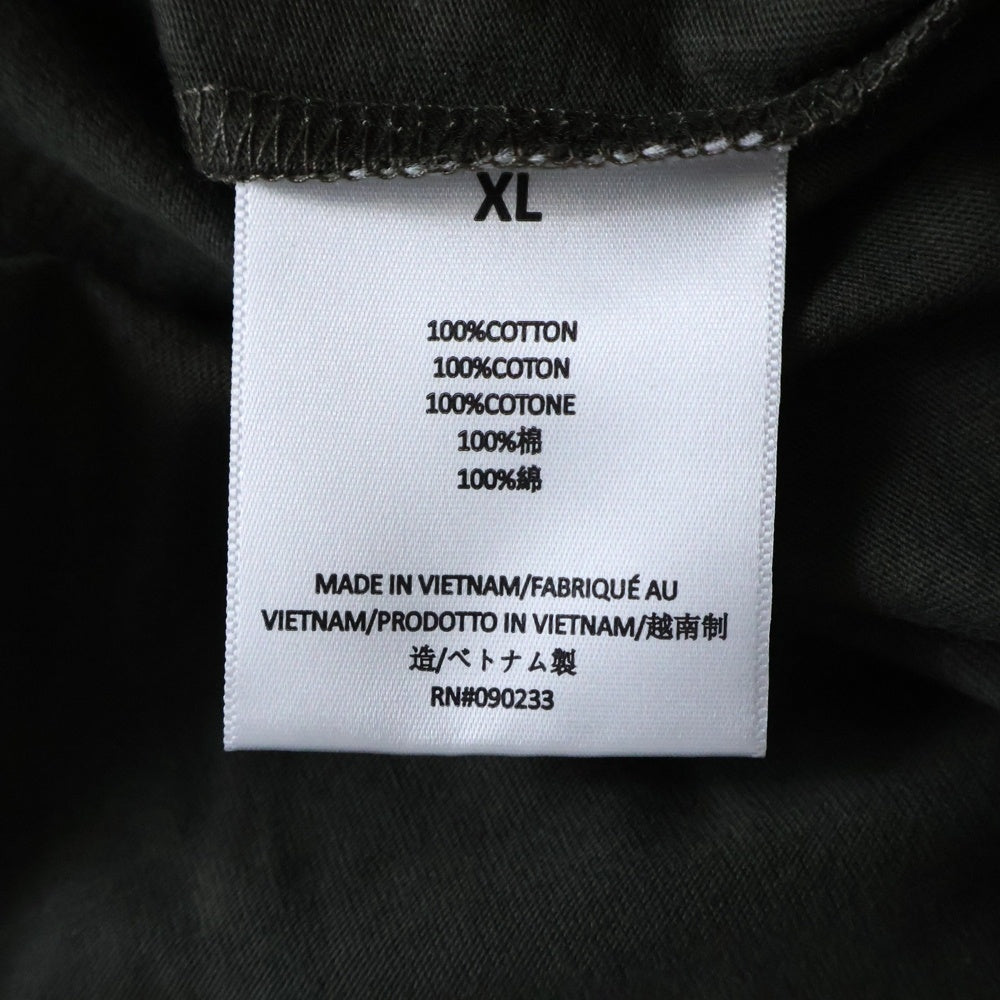 FEAR OF GOD ESSENTIALS(フィアオブゴッド エッセンシャルズ) L/S T-SHIRT ラバーロゴ 長袖Tシャツ ロンT グレー