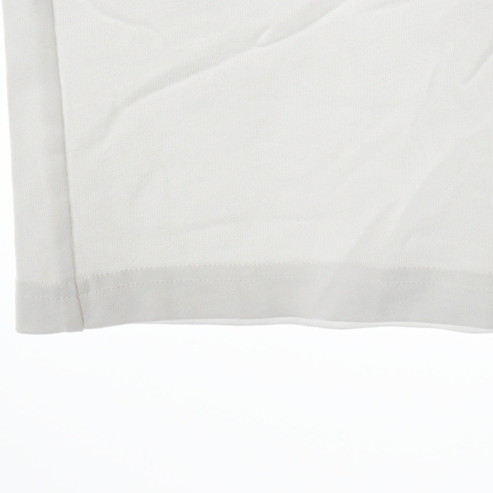 AMI Alexandre Mattiussi(アミアレクサンドルマテュッシ) T-Shirt ロゴ刺繍半袖Tシャツ ホワイト A21HJ128.726