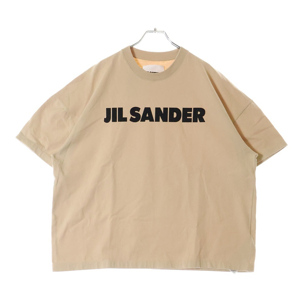 JIL SANDER(ジルサンダー) 24SS T-Shirt ロゴプリント 半袖Tシャツ ベージュ J21GC0001 J20215