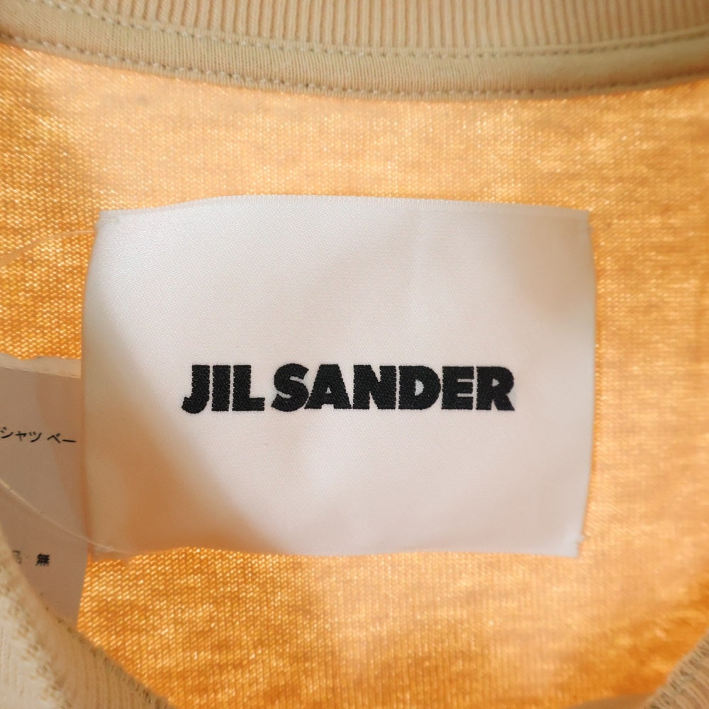 JIL SANDER(ジルサンダー) 24SS T-Shirt ロゴプリント 半袖Tシャツ ベージュ J21GC0001 J20215