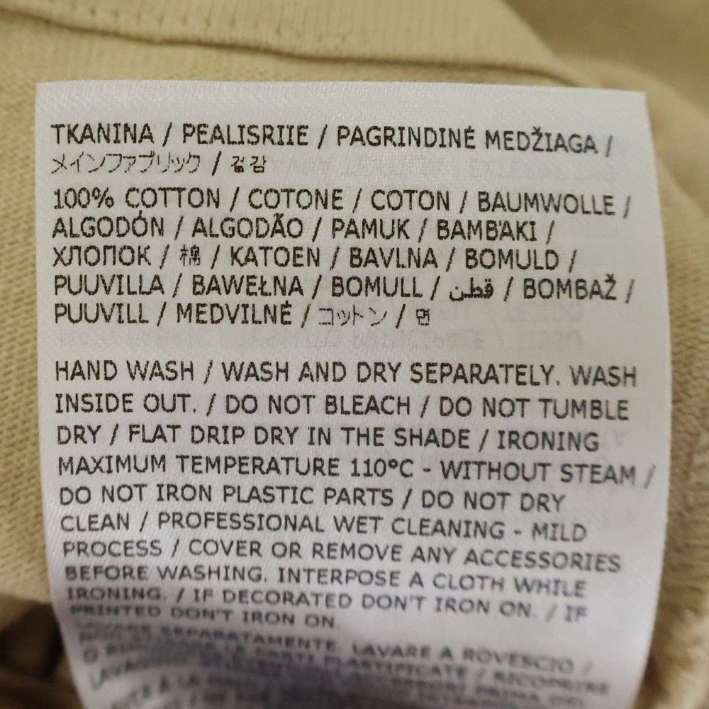 JIL SANDER(ジルサンダー) 24SS T-Shirt ロゴプリント 半袖Tシャツ ベージュ J21GC0001 J20215