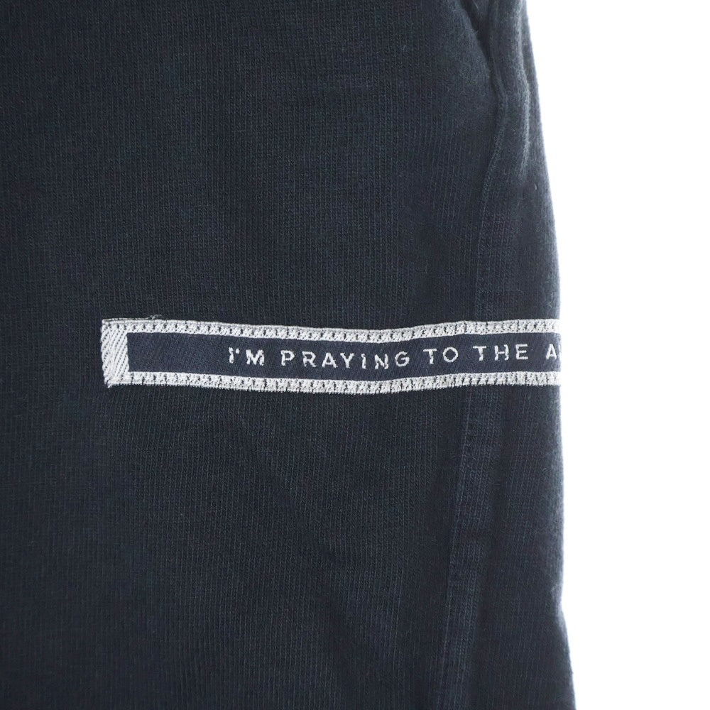 DRKSHDW(ダークシャドウ) 19SS Cropped Pants クロップドパンツ ブラック DS19S4326-RIGEP8