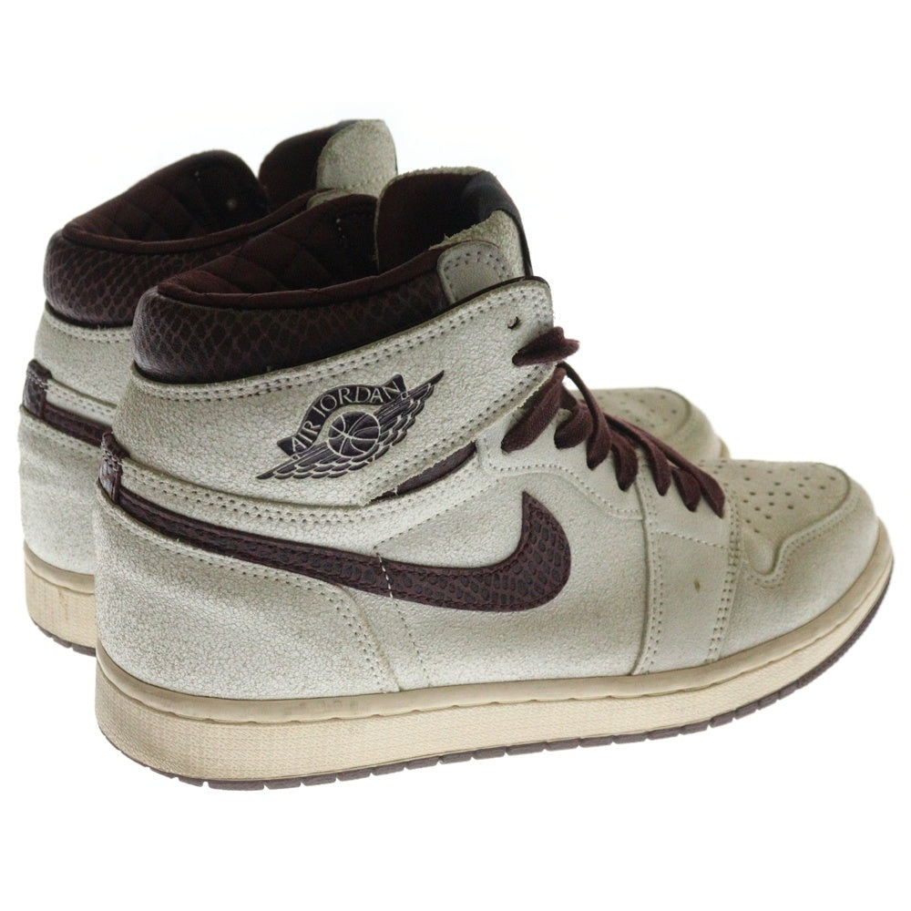 NIKE(ナイキ) ×A Ma Maniere AIR JORDAN1 RETRO HIGH OG SP アママニエール エアジョーダン1 ハイカットスニーカー アイボリー US9/27cm DO7097-100