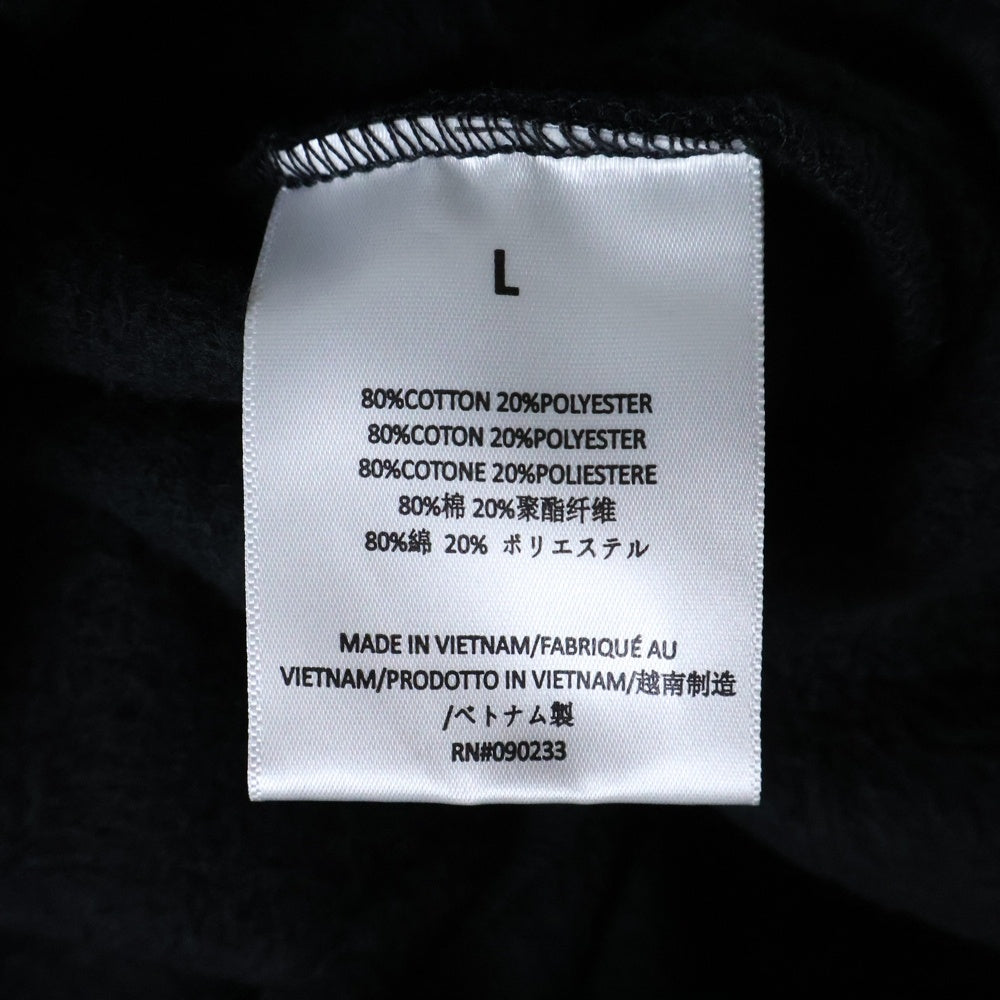 FEAR OF GOD ESSENTIALS(フィアオブゴッド エッセンシャルズ) SHORT PANTS ラバーロゴ スウェットハーフパンツ ショーツ ブラック