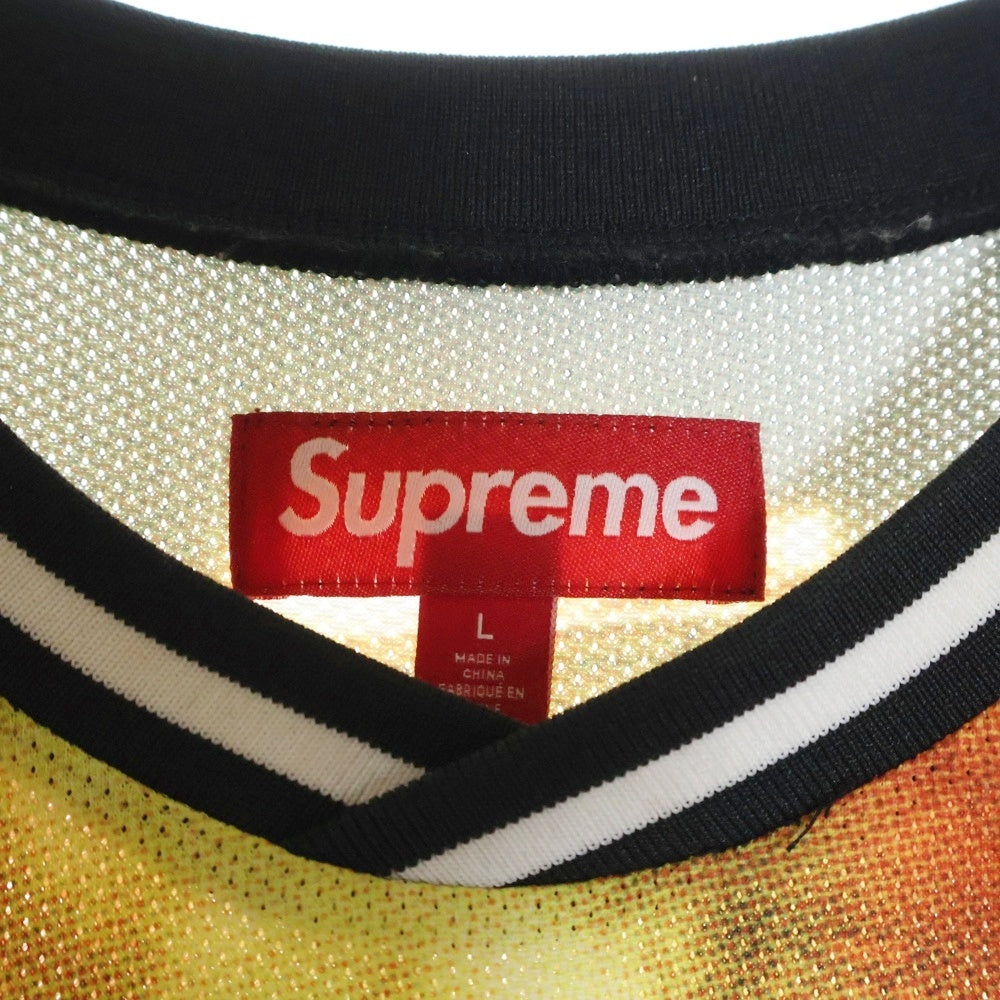 SUPREME(シュプリーム) 25SS Vinci Per Noi Soccer Jersey ヴィンチ ペル ノイ サッカージャージ 半袖Tシャツ オレンジ