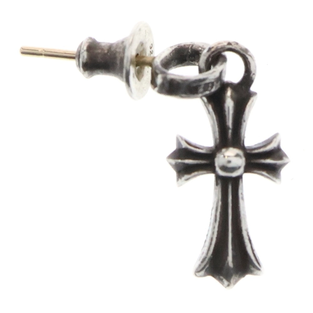 CHROME HEARTS(クロムハーツ) BBY F PPRCHN ベイビーファットクロス ドロップピアス シルバー BCA090